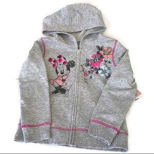 Disney Minnie Mouse floral sweatshirt size 5